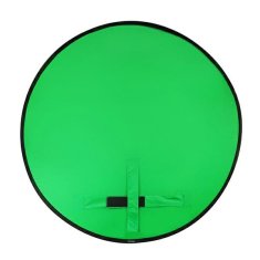 4smarts 4SMARTS CANVAS GREEN-SCREEN CHROMA-KEY NAMONTOVANÝ NA RUKOJETI SEDADLA, PRŮMĚR 110 CM 460516