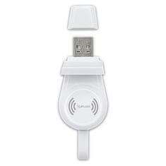 4smarts 4SMARTS VOLTBEAM MINI INDUKČNÍ NABÍJEČKA PRO APPLE WATCH 1-8/SE S 1M USB-A KABELEM 2,5W BÍLÁ/BÍLÁ 462332