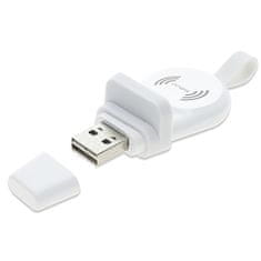 4smarts 4SMARTS VOLTBEAM MINI INDUKČNÍ NABÍJEČKA PRO APPLE WATCH 1-8/SE S 1M USB-A KABELEM 2,5W BÍLÁ/BÍLÁ 462332