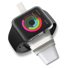 4smarts 4SMARTS VOLTBEAM MINI INDUKČNÍ NABÍJEČKA PRO APPLE WATCH 1-8/SE S 1M USB-A KABELEM 2,5W BÍLÁ/BÍLÁ 462332