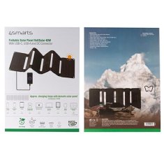 4smarts 4SMARTS VOLTSOLAR SOLAR PANEL 40W USB-A / USB-C / DC BLACK 458759