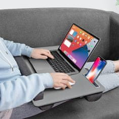 4smarts 4SMARTS POLŠTÁŘ NA NOTEBOOK ERGOFIX WORKPILLOW ŠEDÝ 458744