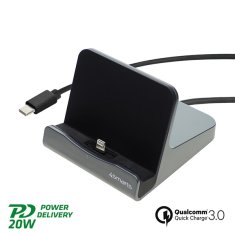 4smarts 4SMARTS DOKOVACÍ STANICE PRO TABLETY VOLTDOCK LIGHTNING 20W GUNMETAL 462267