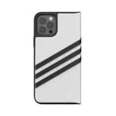 Adidas ADIDAS OR BOOKLET CASE PU IPHONE 12/12 PRO 6.1" BÍLÁ ČERNÁ/BÍLÁ ČERNÁ 42248