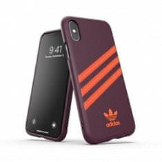 Adidas ADIDAS OR MOLDED PU IPHONE X/XS VÍNOVÁ-ORANŽOVÁ/KAŠTANOVĚ-ORANŽOVÁ 40561