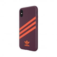 Adidas ADIDAS OR MOLDED PU IPHONE X/XS VÍNOVÁ-ORANŽOVÁ/KAŠTANOVĚ-ORANŽOVÁ 40561