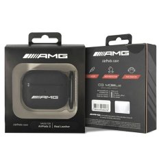 MERCEDES KRYT AMG AMA3SLWK AIRPODS 3 ČERNÁ/ČERNÁ KŮŽE