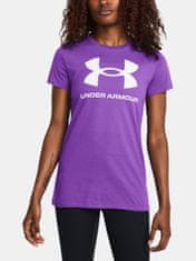 Under Armour Dámské tričko Under Armour UA Rival Logo SS-PPL M