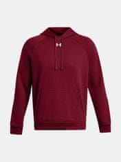 Under Armour Pánská mikina Under Armour UA Rival Fleece Hoodie-RED XL