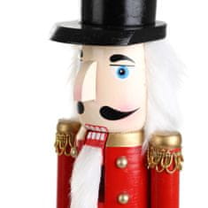 Homla Vánoční figurka | NUTCRACKER | louskáček s bubnem | 50 cm | 836126