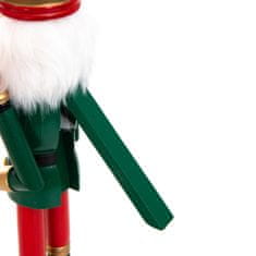 Homla Vánoční figurka | NUTCRACKER | adventní kalendář s louskáčkem | 42 cm | 867786