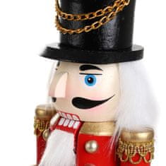 Homla Vánoční figurka | NUTCRACKER | louskáček s činely | 30 cm | 836102 Homla.com