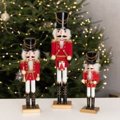 Homla Vánoční figurka | NUTCRACKER | louskáček s trubkou | 38 cm | 836119