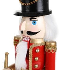 Homla Vánoční figurka | NUTCRACKER | louskáček s trubkou | 38 cm | 836119