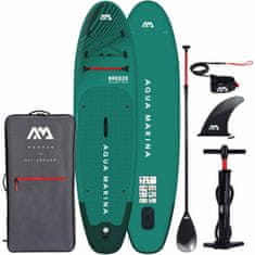 Aqua Marina Paddleboard BREEZE set zelená