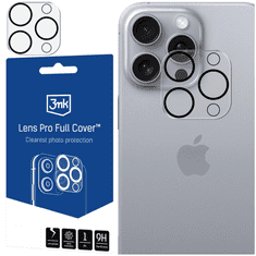 3MK APPLE IPHONE 16 PRO/16 PRO MAX - 3MK LENS PRO FULL COVER