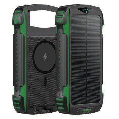 4smarts 4SMARTS SOLÁRNÍ POWERBANKA TITANPACK RUGGED ULTIMAG 20000MAH ZELENÁ/ZELENÁ 540244