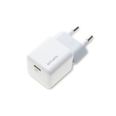 4smarts 4SMARTS NÁSTĚNNÁ NABÍJEČKA + MFI KABEL VOLTPLUG PD 30W GAN USB-C/LIGHTNING 1,5M BÍLÁ/BÍLÁ 451534