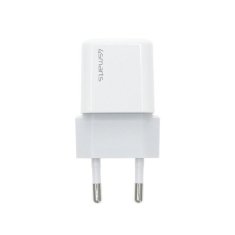 4smarts 4SMARTS NÁSTĚNNÁ NABÍJEČKA + MFI KABEL VOLTPLUG PD 30W GAN USB-C/LIGHTNING 1,5M BÍLÁ/BÍLÁ 451534