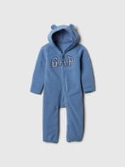 Gap Baby fleecový overal s logem 6-12M