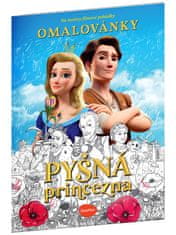 Grooters PYŠNÁ PRINCEZNA – Omalovánky na motivy filmové pohádky