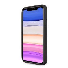 Guess  4G Stripe Zadní Kryt pro iPhone 11 Grey