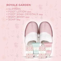 Baylis & Harding Royale Garden - sada tělové péče a pantoflů, 5 ks