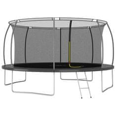 Vidaxl Trampolína s příslušenstvím kulatá 460 x 80 cm 150 kg