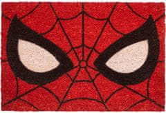 CurePink Rohožka Marvel|Spiderman: Maska (60 x 40 cm) červená