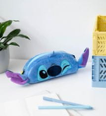 CurePink 3D penál na tužky Disney|Lilo & Stitch: Stitch s ušima (20 x 9 x 5 cm)