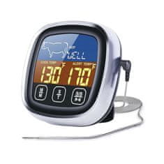 LIVEFY Meat thermometer kuchyňský teploměr, černý