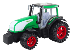 Lean-toys Velký Farmářský Traktor Zemědělský Pohon Zelený