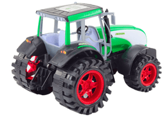 Lean-toys Velký Farmářský Traktor Zemědělský Pohon Zelený