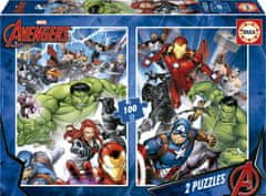 Educa Puzzle Avengers 2x100 dílků