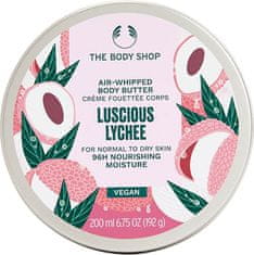 The Body Shop Tělové máslo pro normální až suchou pokožku Luscious Lychee (Air-Whipped Body Butter) 200 ml