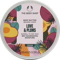 The Body Shop Tělové máslo pro normální až suchou pokožku Love & Plums (Body Butter) 200 ml