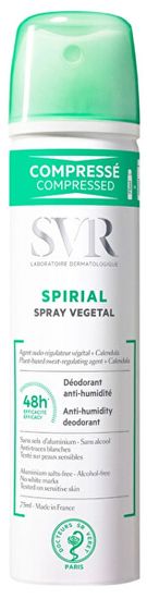 Deodorant ve spreji Spirial Vegetable Spray (Anti-Humidity Deodorant) 75 ml