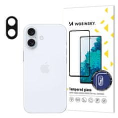 WOZINSKY Wozinsky Tvrzené sklo na kameru 9H pro Apple iPhone 16 Plus - Černá KP34943