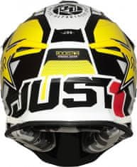 JUST 1 HELMETS Moto přilba JUST1 J39 ROCKSTAR matná černo/žlutá XL