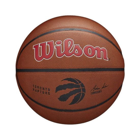 Wilson Míče basketbalové hnědé 7 Team Alliance Toronto Raptors