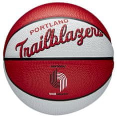 Wilson Míče basketbalové 3 Team Retro Portland Trail Blazers Mini