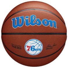 Wilson Míče basketbalové hnědé 7 Team Alliance Philadelphia 76ERS