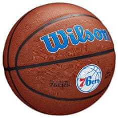 Wilson Míče basketbalové hnědé 7 Team Alliance Philadelphia 76ERS