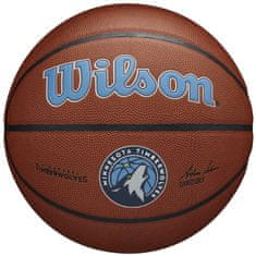 Wilson Míče basketbalové hnědé 7 Team Alliance Minnesota Timberwolves