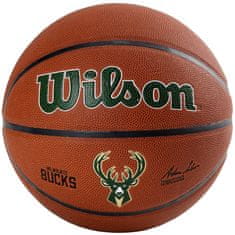 Wilson Míče basketbalové hnědé 7 Team Alliance Milwaukee Bucks