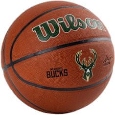 Wilson Míče basketbalové hnědé 7 Team Alliance Milwaukee Bucks