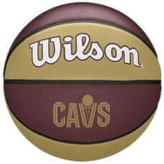 Wilson Míče basketbalové višňové 7 Nba Team Tribute Cleveland Cavaliers