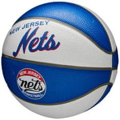 Wilson Míče basketbalové 3 Nba Team Retro Brooklyn Nets Mini