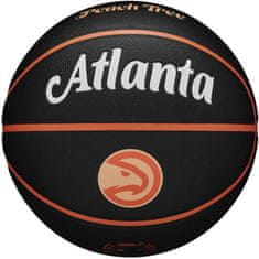 Wilson Míče basketbalové černé 7 Nba Team City Collector Atlanta Hawks Ball