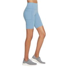 Skechers Kalhoty na trenínk modré 163 - 167 cm/S Go Walk High Waisted Bike Short